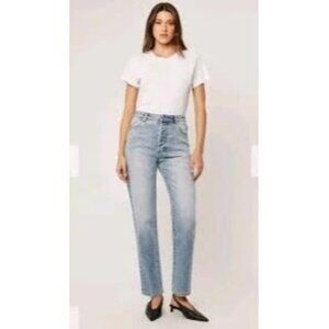 Rolla's Dusters High Rise Slim Lightwash Jeans Size 26 Western Cowgirl Casual